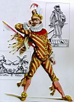 Renaissance, Costume Comedia Dell'Arte, Le capitaine.jpg